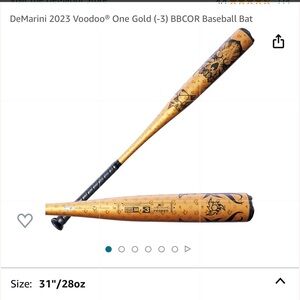 DeMarini 2023 Voodoo® One Gold...